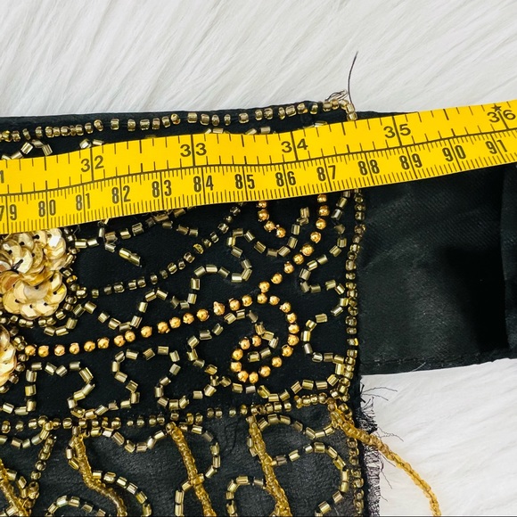 Vintage Beaded/Sequin Belly Dance Skirt - Picture 9 of 16